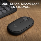 Logitech 910-007015 ratón Viajes Ambidextro RF Wireless + Bluetooth Óptico 4000 DPI grafito, Ambidextro, Óptico, RF Wireless + Bluetooth, 4000 DPI, Grafito