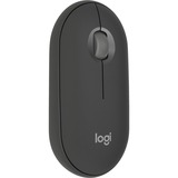 Logitech Pebble 2 M350s ratón Viajes Ambidextro RF Wireless + Bluetooth Óptico 4000 DPI grafito, Ambidextro, Óptico, RF Wireless + Bluetooth, 4000 DPI, Grafito