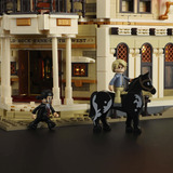 Lumibricks Western Bank Heist, Juegos de construcción 