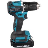 Makita Taladro atornillador inalámbrico DDF487RAJ, 18 Voltios, Taladro/destornillador azul/Negro