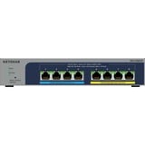 Netgear 8-port Ultra60 PoE++ Multi-Gigabit (2.5G) Ethernet Plus Switch Gestionado L2/L3 2.5G Ethernet (100/1000/2500) Energía sobre Ethernet (PoE) Gris, Interruptor/Conmutador gris, Gestionado, L2/L3, 2.5G Ethernet (100/1000/2500), Bidireccional completo (Full duplex), Energía sobre Ethernet (PoE)