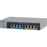 Netgear 8-port Ultra60 PoE++ Multi-Gigabit (2.5G) Ethernet Plus Switch No administrado L2/L3 2.5G Ethernet (100/1000/2500) Energía sobre Ethernet (PoE) Gris, Interruptor/Conmutador gris, No administrado, L2/L3, 2.5G Ethernet (100/1000/2500), Bidireccional completo (Full duplex), Energía sobre Ethernet (PoE)