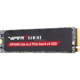 Patriot SSD 4TB 7400/6400 VP4300 Lite M.2 PAT PCIe, Unidad de estado sólido negro