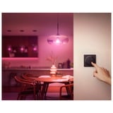 Philips Hue Hue tap switch, Botón negro, Philips Hue tap switch, Inalámbrico, Negro, Pared, IP20, Plástico, IP20