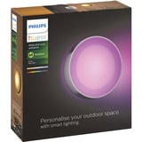 Philips Hue White & Color Ambiance Daylo Lámpara de pared exterior, Luz de LED plateado