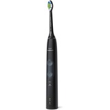Philips Sonicare Cepillo dental eléctrico sónico con sensor de presión incorporado, Cepillo de dientes eléctrico negro/Gris, Adulto, Cepillo dental sónico, Cuidados diarios, Blanqueador, Negro, Gris, 31000 movimientos por minuto, 2 min