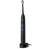 Philips Sonicare Cepillo dental eléctrico sónico con sensor de presión incorporado, Cepillo de dientes eléctrico negro/Gris, Adulto, Cepillo dental sónico, Cuidados diarios, Blanqueador, Negro, Gris, 31000 movimientos por minuto, 2 min