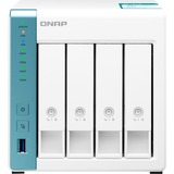 QNAP TS-431K servidor de almacenamiento NAS Torre Ethernet Blanco Alpine AL-214 NAS, Torre, Annapurna Labs, Alpine AL-214, Blanco