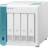QNAP TS-431K servidor de almacenamiento NAS Torre Ethernet Blanco Alpine AL-214 NAS, Torre, Annapurna Labs, Alpine AL-214, Blanco