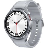SAMSUNG Galaxy Watch6 Classic 47 mm Digital Pantalla táctil Plata, SmartWatch plateado, Pantalla táctil, 59 g