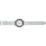 SAMSUNG Galaxy Watch6 Classic 47 mm Digital Pantalla táctil Plata, SmartWatch plateado, Pantalla táctil, 59 g