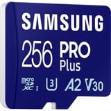 SAMSUNG PRO Plus 256 GB microSDXC (2023), Tarjeta de memoria azul