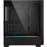 Sharkoon RGB FLOW Midi Tower Negro, Cajas de torre negro, Midi Tower, PC, Negro, ATX, micro ATX, Mini-ITX, Multi, 16,5 cm