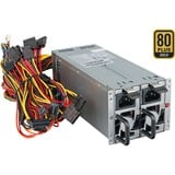 SilverStone SST-GM600-2UG-V2, Fuente de alimentación de PC plateado