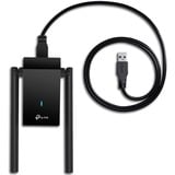 TP-Link Archer TX20U Plus WLAN 1800 Mbit/s, Adaptador Wi-Fi Inalámbrico, USB, WLAN, 1800 Mbit/s, Negro