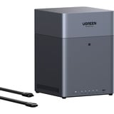 UGREEN DH4300 Plus NAS Mini Tower 8 GB LPPDDR4X UGOS Pro Gris negro, NAS, Mini Tower, 8 GB, LPPDDR4X, UGOS Pro, Gris