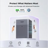 UGREEN DH4300 Plus NAS Mini Tower 8 GB LPPDDR4X UGOS Pro Gris negro, NAS, Mini Tower, 8 GB, LPPDDR4X, UGOS Pro, Gris