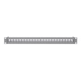 Ubiquiti Panel de parcheo Keystone en blanco, 24 puertos, Patch Panel 