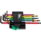 Wera 967/9 TX BO Multicolour 1 juego de llaves Allen, 9 piezas, Destornillador 