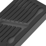 Wera Inserto de espuma para 6000 Joker Set 1, vacío, Depósito negro/Gris