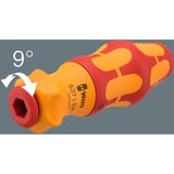 Wera Kraftform Kompakt VDE 17 RA Imperial 1, 17 piezas, Destornillador rojo/Amarillo