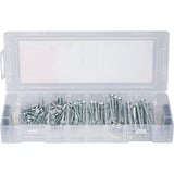 fischer 560094, Juego de tornillos plateado