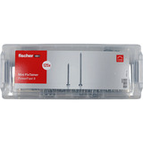 fischer Mini FixTainer PowerFast II - BC, Juego de tornillos plateado