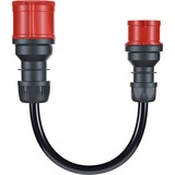 go-e Adaptador para Gemini flex 22 kW, CEE rojo trifásico 32A > CEE rojo 16A negro