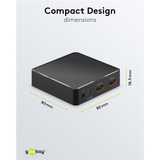 goobay 58469, Splitter HDMI negro