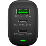 goobay 65407, Cargador negro
