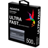 ADATA SE880 500 GB, Unidad de estado sólido gris