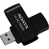 ADATA UC310 unidad flash USB 128 GB USB tipo A 3.2 Gen 1 (3.1 Gen 1) Negro, Lápiz USB negro, 128 GB, USB tipo A, 3.2 Gen 1 (3.1 Gen 1), 100 MB/s, Girar, Negro