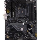 ASUS TUF GAMING B550-PLUS WIFI II AMD B550 Zócalo AM4 ATX, Placa base negro, AMD, Zócalo AM4, 3rd Generation AMD Ryzen 5, 3rd Generation AMD Ryzen™ 7, 3rd Generation AMD Ryzen™ 9, DDR4-SDRAM, 128 GB, DIMM