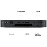 Apple Mac mini M2 Pro 10-Core CTO, Sistema MAC plateado