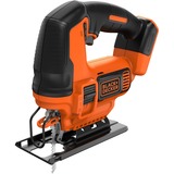 BLACK+DECKER BDCJS18N power jigsaws, Sierra de calar naranja/Negro, Negro, Naranja, 45°, 5,5 cm, 1,9 cm, 8 mm, 2 cm