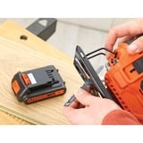 BLACK+DECKER BDCJS18N power jigsaws, Sierra de calar naranja/Negro, Negro, Naranja, 45°, 5,5 cm, 1,9 cm, 8 mm, 2 cm