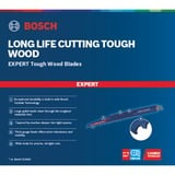 Bosch 2 608 900 406 hoja de sierra de calar, de sierra de marquetería y de sierra recíproca Hoja para sierra recíproca Carburo Hoja para sierra recíproca, Madera, Carburo, Azul, 25 cm, 8 mm
