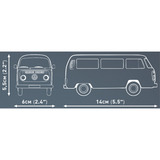 COBI Volkswagen T2b Bus, Juegos de construcción naranja
