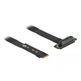 DeLOCK 64132 tarjeta y adaptador de interfaz Interno PCIe negro, M.2, PCIe, Negro, 0,2 m, China, SATA