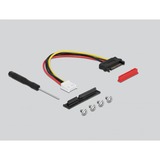 DeLOCK 64132 tarjeta y adaptador de interfaz Interno PCIe negro, M.2, PCIe, Negro, 0,2 m, China, SATA