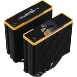 DeepCool AK620 ZERO DARK ZORIA, Disipador de CPU negro/Naranja