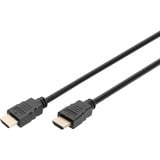 Digitus Cable de conexión HDMI Premium High Speed, con Ethernet, UHD 4K negro