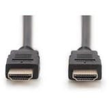 Digitus Cable de conexión HDMI Premium High Speed, con Ethernet, UHD 4K negro