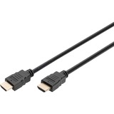 Digitus DB-330123-020-S, Cable negro