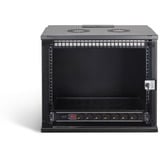 Digitus Set de red SOHO Pro 19" 540x400 mm (AnxP), Armario IT negro