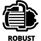 EINHELL GC-GP 6538 650 W 3,6 bar 3800 l/h, Bomba rojo/Negro, 650 W, 3,6 bar, 3800 l/h, Negro, Rojo, Plata