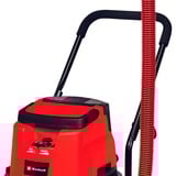 EINHELL Professional TP-VC 36/30 S Auto - Solo, 36Volt (2x18V), Aspiradora en húmedo y en seco rojo/Acero fino