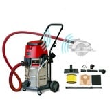 EINHELL Professional TP-VC 36/30 S Auto - Solo, 36Volt (2x18V), Aspiradora en húmedo y en seco rojo/Acero fino