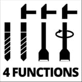 EINHELL TC-RH 1600, Martillo perforador rojo