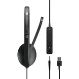 EPOS ADAPT 135 USB II, Auriculares con micrófono negro